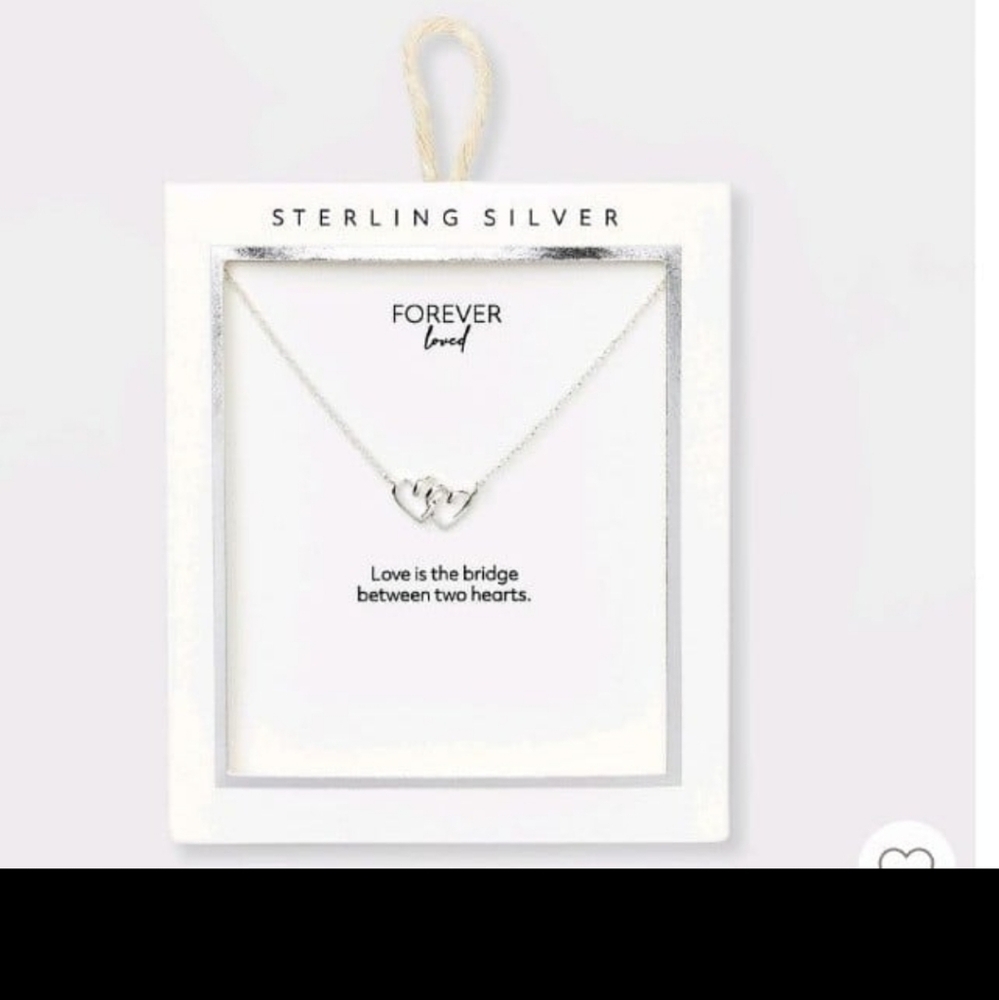 Sterling Silver Heart Necklace